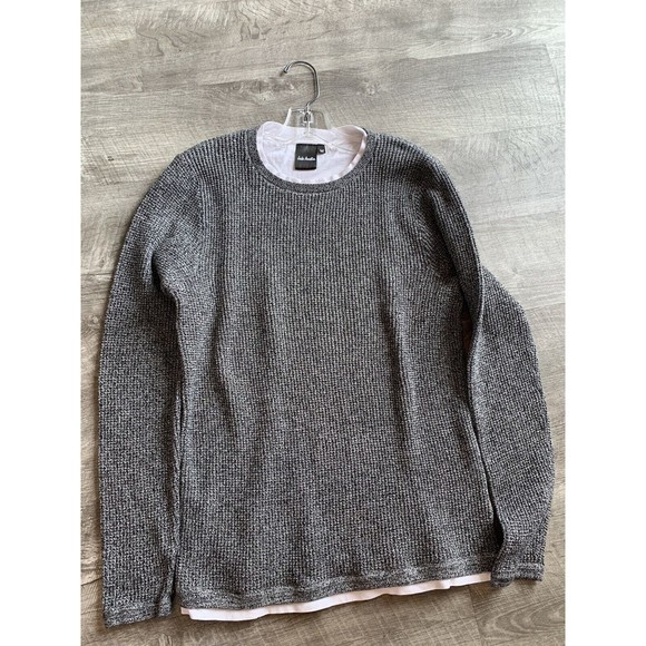 Jake Austin Sweater Pullover crew neck black Women's Size medium cotton - Picture 6 of 10